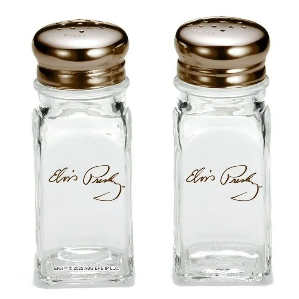 Elvis Presley Salt and Pepper Shakers Set Kitchen Chef Gift Jumpsuit The King - Picture 2 of 3